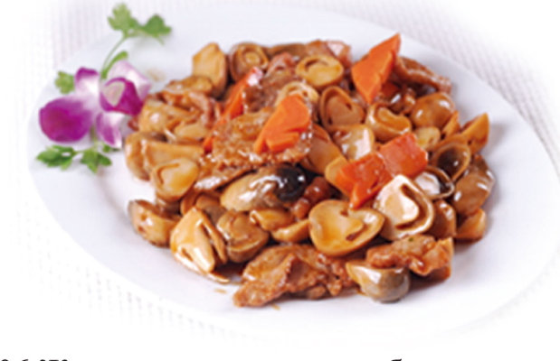 Жареная говядина с грибами и морковью